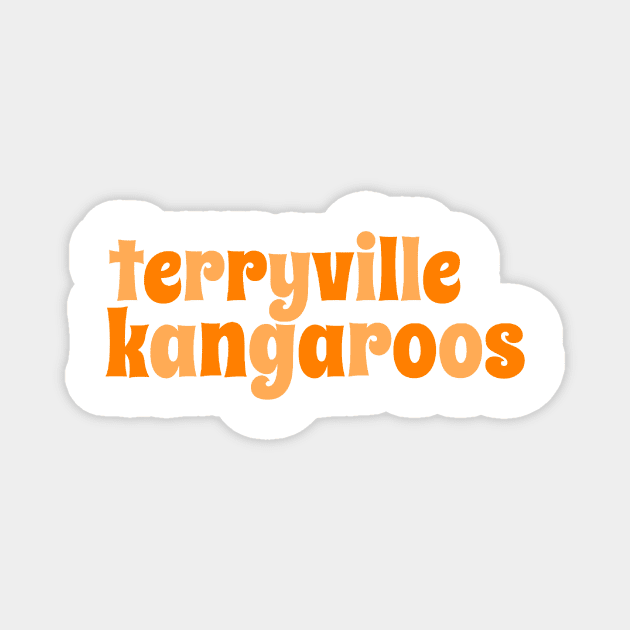 Terryville Kangaroos Magnet by mansinone3