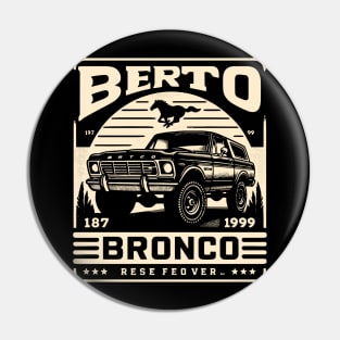 Retro Bronco Pin