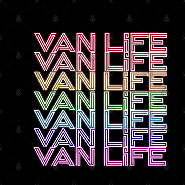 Van Life Neon by Van Life Travel Adventure