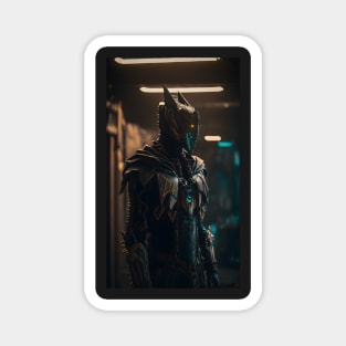 Cyberpunk Anubis Magnet