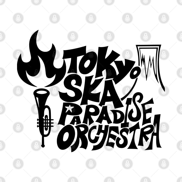 Tokyo Ska Paradise Orchestra TSPO Band Logo by licerre