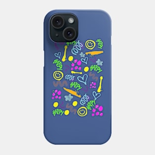 Happy Graffiti Phone Case