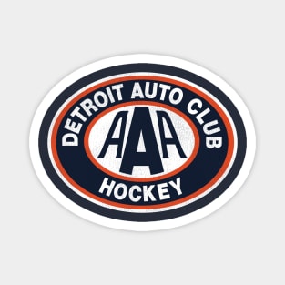 Defunct Detroit Auto Club Hockey Team Magnet