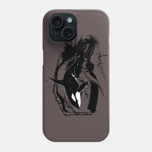 killer whale inc  paint splashes art Phone Case