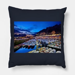 At the port of Donostia - San Sebastian Pillow