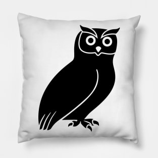 Owl Silhouette Pillow