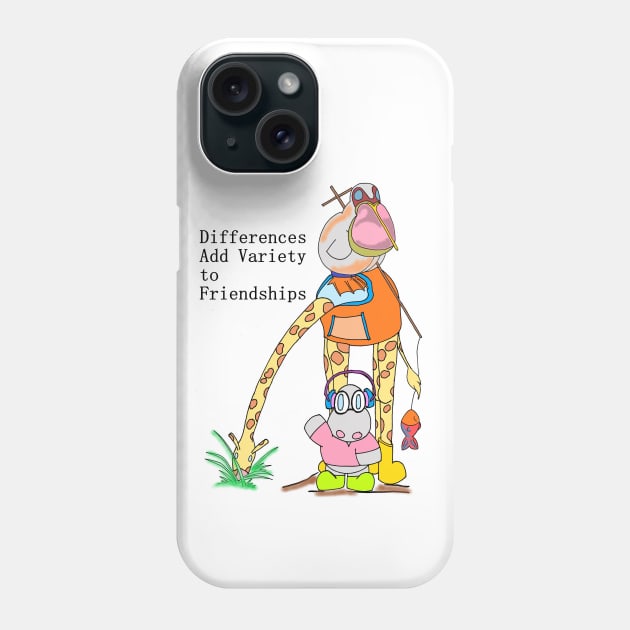 Friends forever Phone Case by Little but Mighty