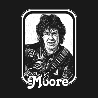 Gary Moore / Retro Style Fan Design T-Shirt