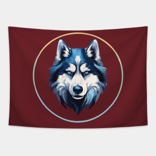 Siberian husky dog Tapestry