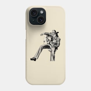 Dwight Yoakam Playing Guitar Phone Case