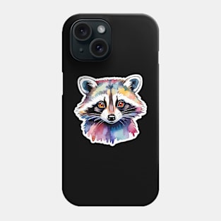 Raccoon Watercolor Phone Case