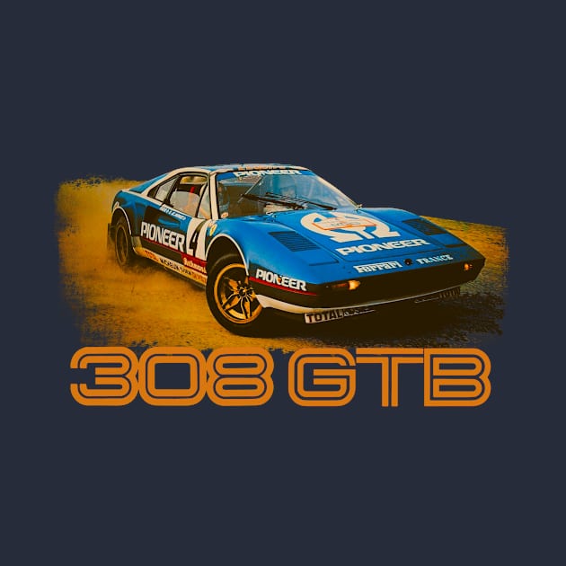 308gtb by retroracing