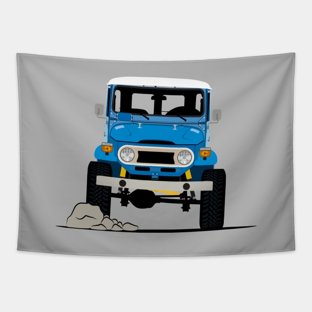 Land Cruiser FJ40 Tapestry by AutomotiveArt