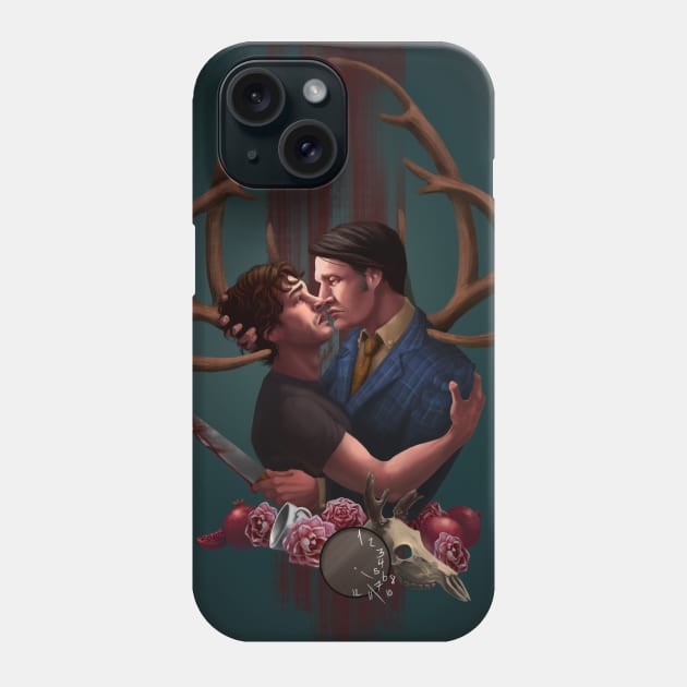 Camellia - Hannibal Phone Case by CaptainsLady