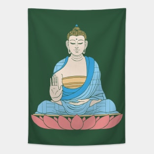 Colorful Buddha Tapestry