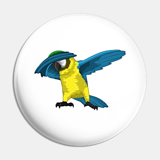 Parrot at Hip Hop Dance Dab Pin