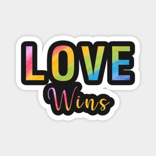 Love Wins Magnet