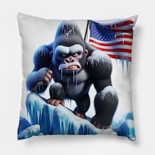 Grumpy Gorilla #39 Pillow