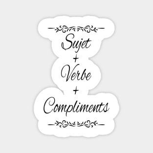 Subject verb compliments Magnet