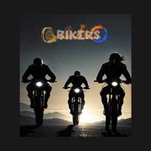 Bikers at sunset T-Shirt