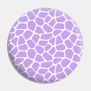 Purple Giraffe Print Pin