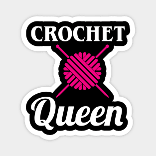 Crochet Queen Magnet