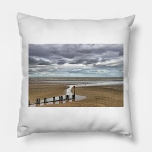 Cleethorpes Beach Lincolnshire Pillow