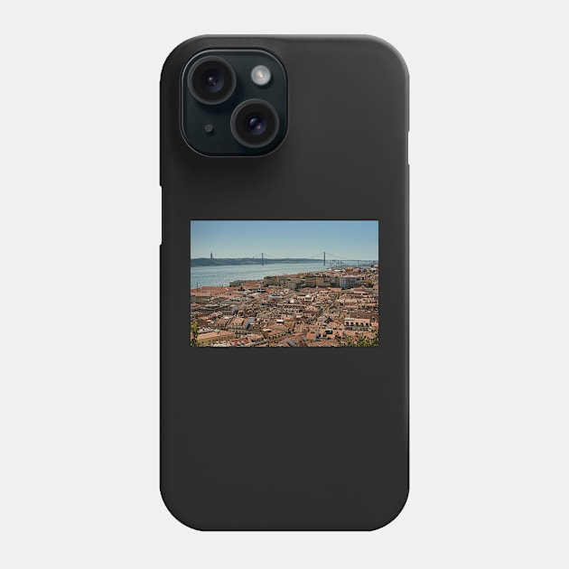 Lisbon overview Phone Case by mbangert