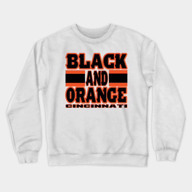 orange cincinnati bengals sweatshirt