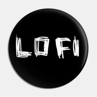 Lofi Handlettering LO FI Pin