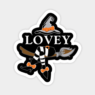 lovey witch halloween Magnet