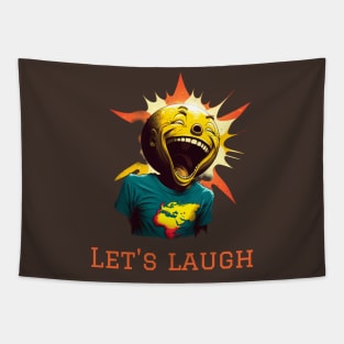 Let's Laugh Tapestry