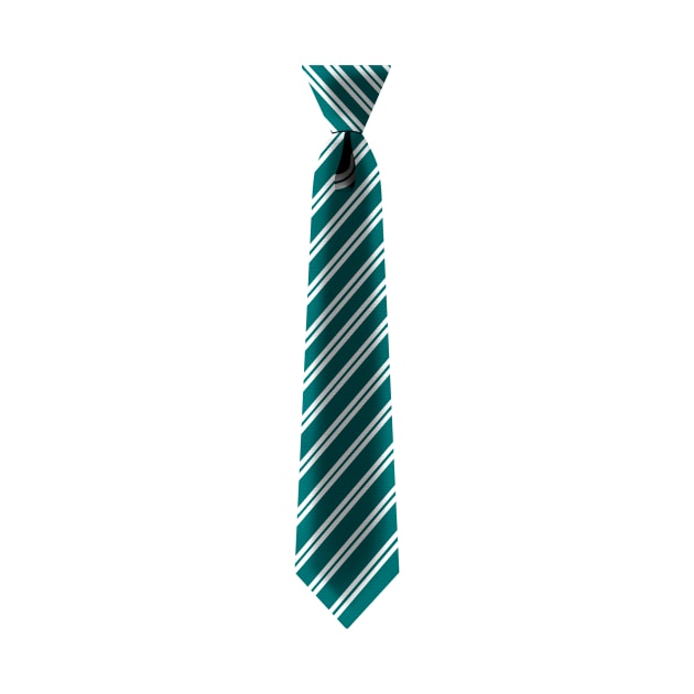 Necktie Tie Windsor Knot Teal by MojoCoffeeTime