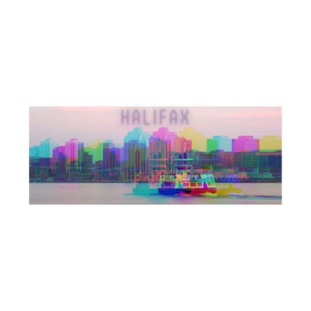 Halifax Skyline Art by YegMark