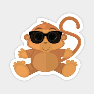 Cool Monkey Magnet