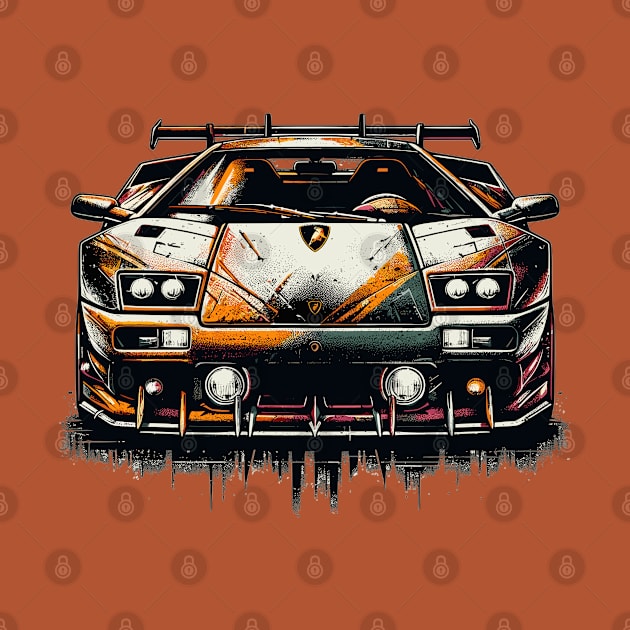 Lamborghini Diablo by Vehicles-Art