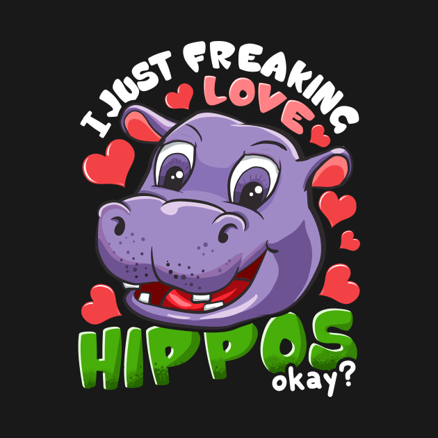 Cute I Just Freaking Love Hippos, Okay? Baby Hippo by theperfectpresents