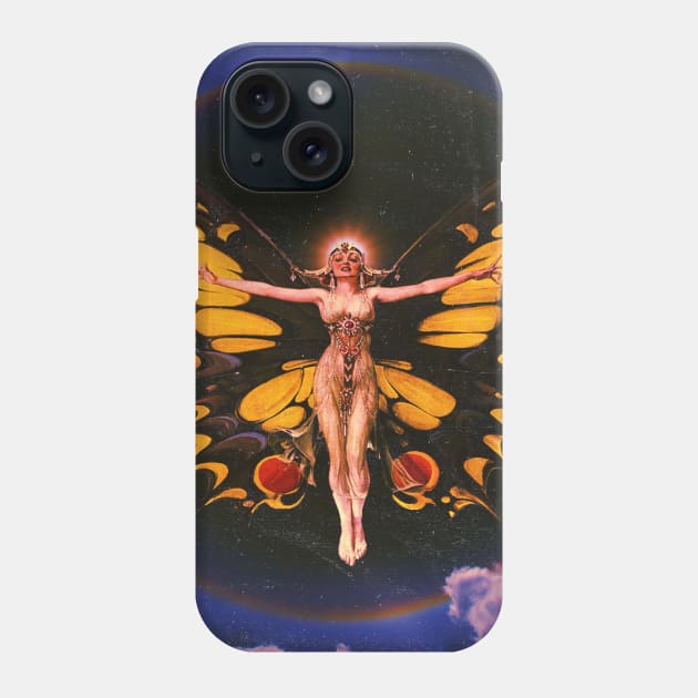 Butterfy Girl Phone Case by Trippyarts Store