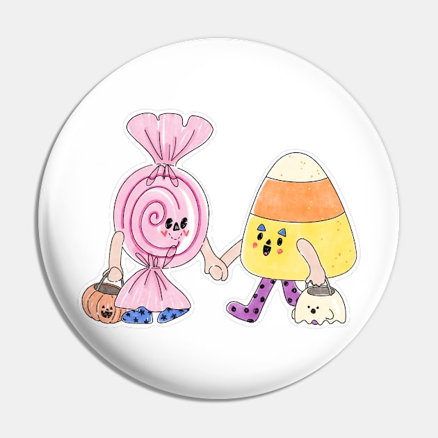 Trick or Treating Treats Pin by MissCassieBee