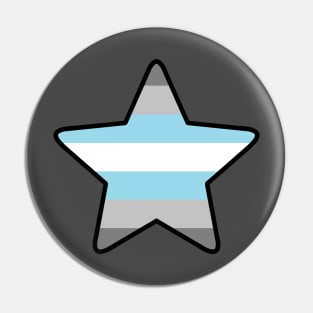 Demiboy Pride Star Pin