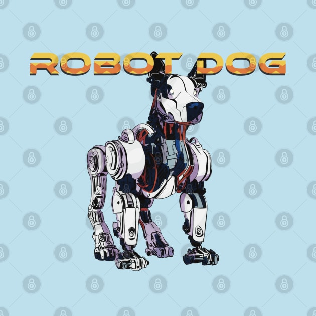 A Robot Dog by EzekRenne