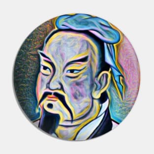 Sun Tzu Portrait | Sun Tzu Artwork 10 Pin