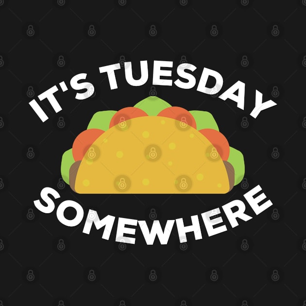 It's Tuesday Somewhere Taco Tuesday by amitsurti