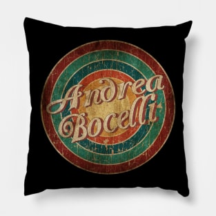 Circle Classic art - Andrea Bocelli Pillow