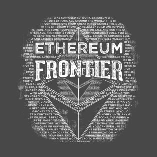 Ethereum Frontier grunge T-Shirt