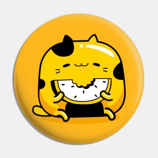 yellow cat hello summer Pin