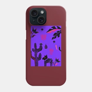 Blue Mexican Desert Phone Case