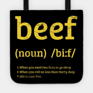 What's Beef? Original Aesthetic Tribute 〶 Tote