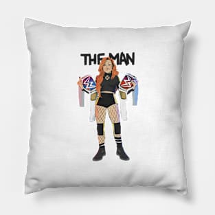 The Man - Becky Lynch Pillow