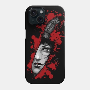 Lady of the Knife Phone Case